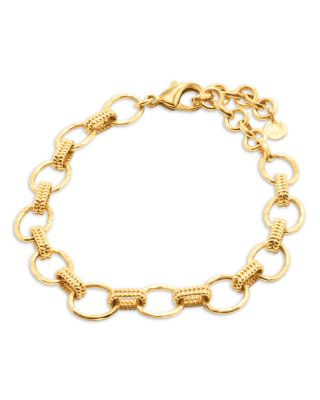 Cleopatra Hammered Small Link Bracelet