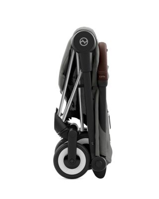 COYA Compact Lightweight Travel Ready Stroller in Chrome 