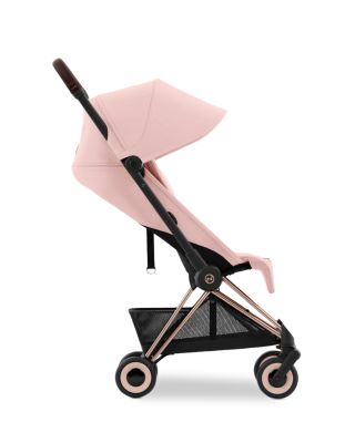 COYA Compact Lightweight Travel Ready Stroller in Rose Gold 