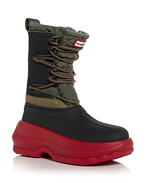 Kenzo X Hunter Men's Cold Weather Boots In Medium Red