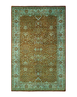 Bloomingdale's Fine Vibrance M1416 Area Rug, 5'3 X 8'2 In Orange