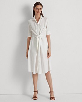 Ralph Lauren White Dress - Bloomingdale's