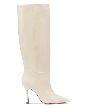 Larroude Kate Xx Knee-high Boots In Ivory