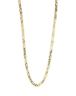 Milanesi And Co - 18K Gold Plated Sterling Silver Figaro Chain Necklace 5mm