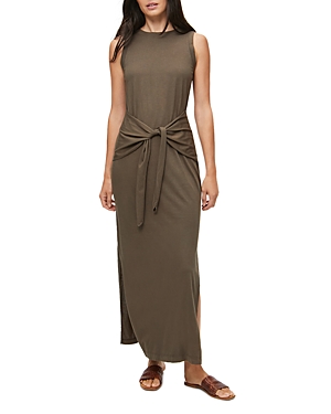 Michael Stars Solange Tie Waist Dress In Dolma In Dolma