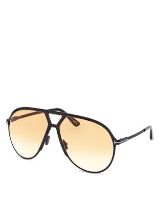 Tom Ford Xavier Aviator Sunglasses, 64mm | Bloomingdale's