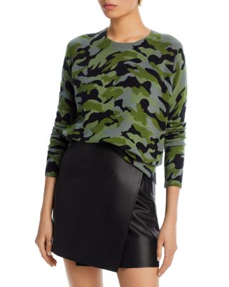 Camo hot sale cashmere sweater