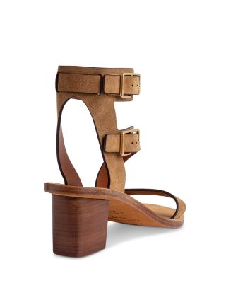 Women's Cecilia Double Buckle Block Heel Sandals