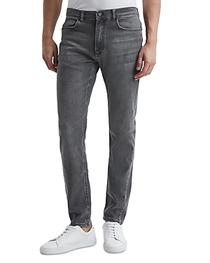 Reiss Harry Slim Fit Jeans In Washed Gray