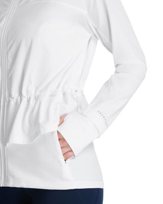 Fast Lane Peplum Running Jacket