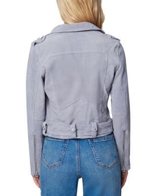 Suede Moto Jacket