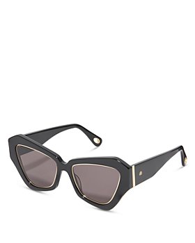 Lele Sadoughi - Lara Wide Cat Eye Sunglasses, 50mm