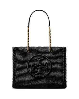 Tory Burch Small Ella Raffia Mélange Chain Tote | Bloomingdale's