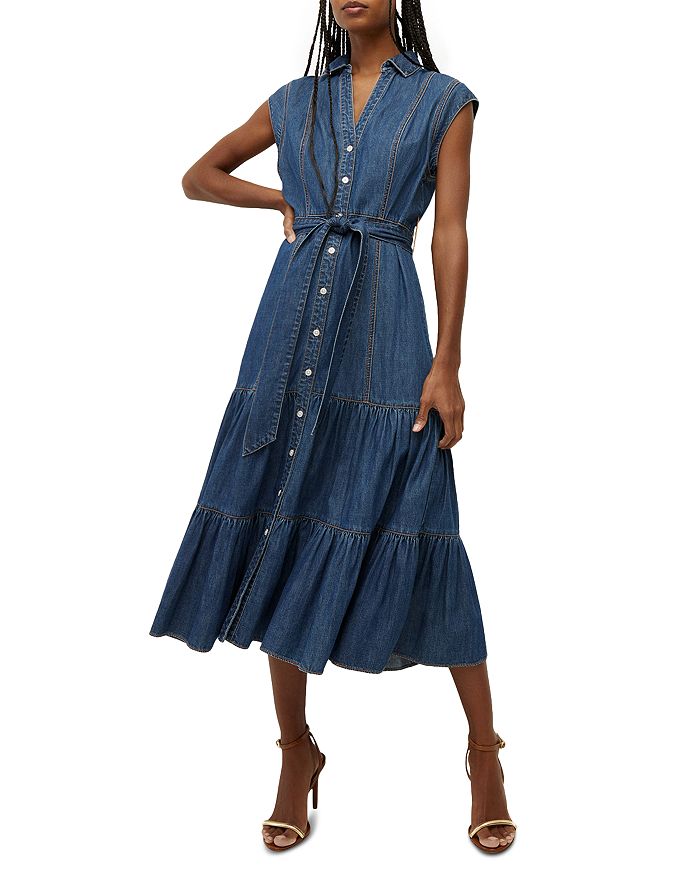 Veronica Beard Arnetta Denim Shirt Dress | Bloomingdale's