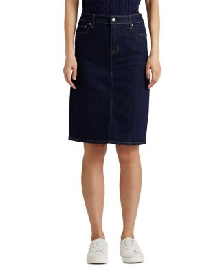 Ralph lauren denim skirt hotsell