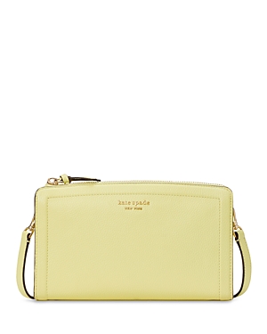 Kate Spade Knott Pebbled Leather Crossbody In Suns Out