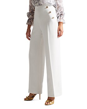 Ted Baker - LLAYLAT High Waisted Wide Leg Twill Trousers