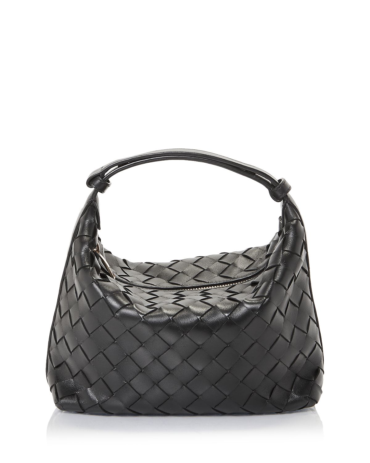 Bottega Veneta Mini Wallace Intrecciato Leather Top Handle Bag