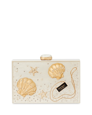 Kate Spade New York What The Shell Ocean Scene Small Frame Clutch In Multi
