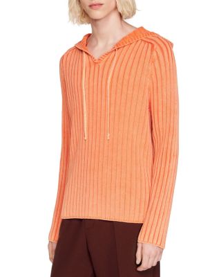 Sandro Faded Knit Hoodie | Bloomingdale's