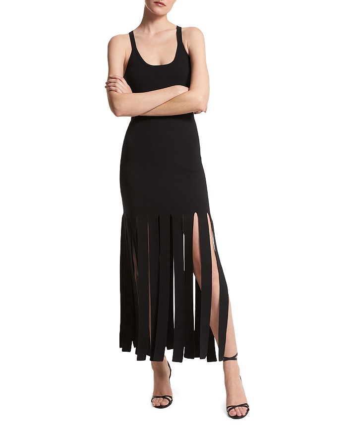 Michael kors deals fringe dress