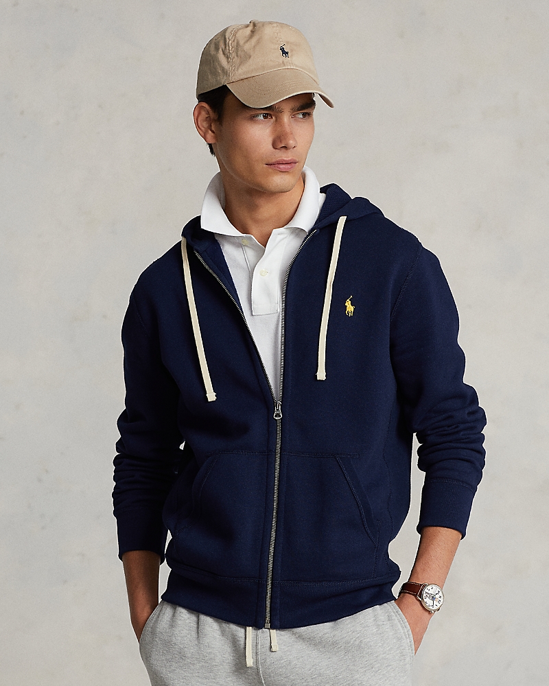 POLO RALPH LAUREN CLASSIC FULL-ZIP FLEECE HOODIE 710548546001