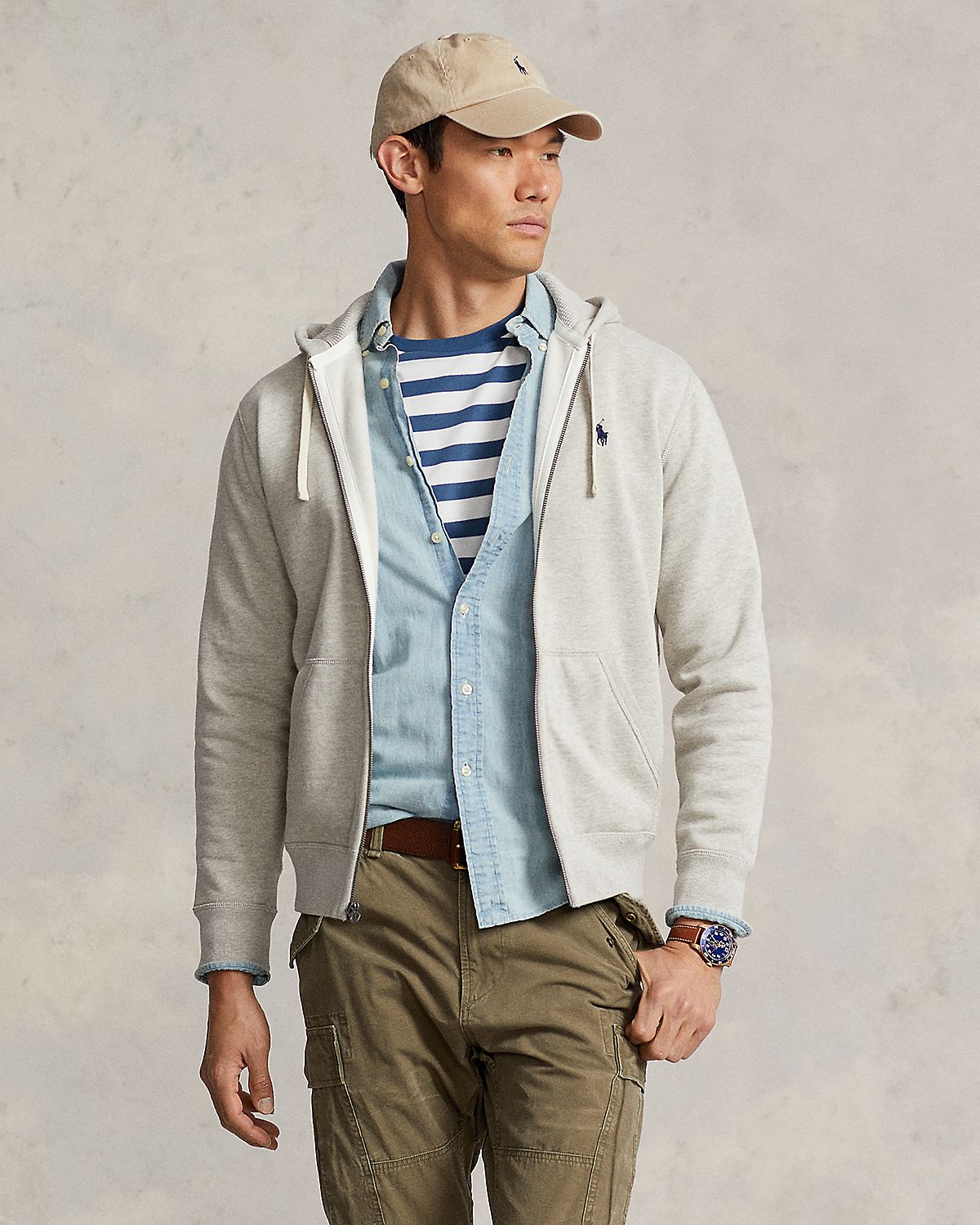 Polo Ralph Lauren Classic Full-Zip Fleece Hoodie