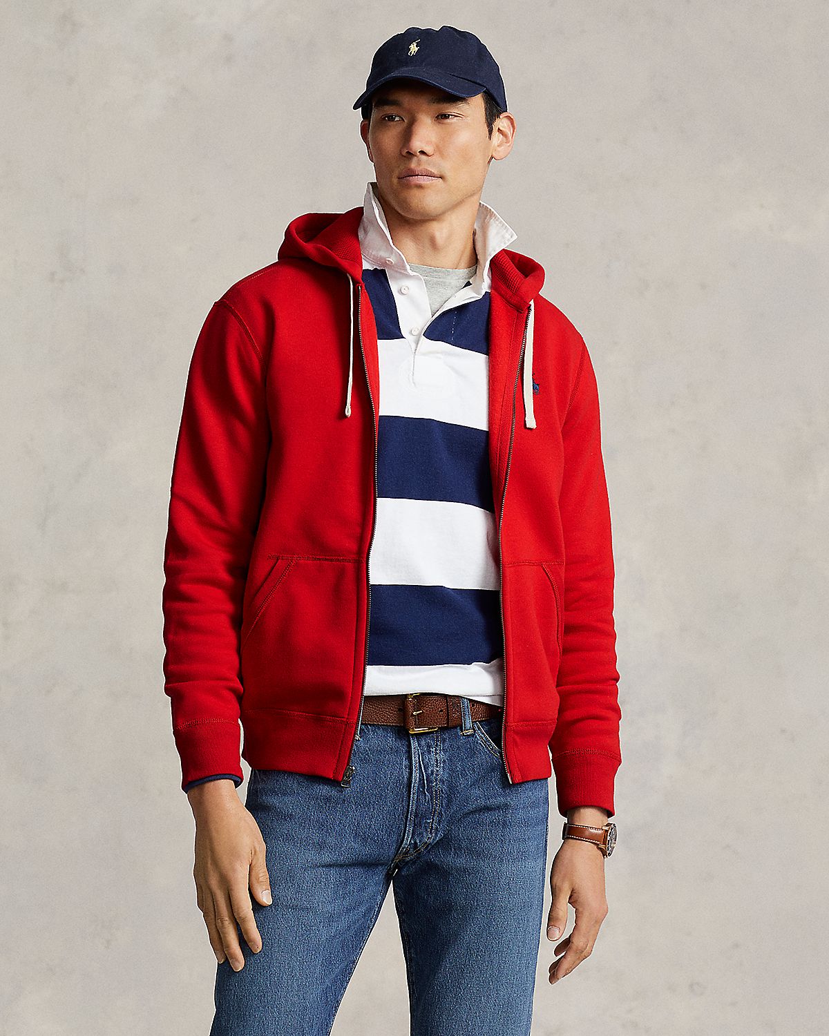 Polo Ralph Lauren Classic Full-Zip Fleece Hoodie