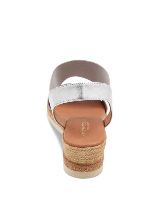 Women's Neveah Mid Heel Espadrille Wedge Sandals