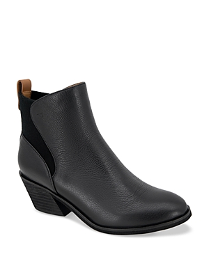 Shop Gentle Souls By Kenneth Cole Women's Clint Pull On Western Boots In Black Leather