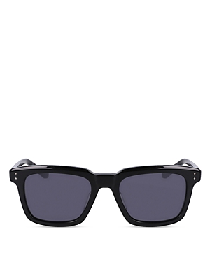 Shop Shinola Monster Square Sunglasses, 54mm In Black/gray Solid