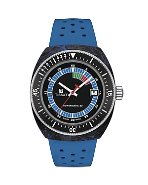 Shop Tissot Sideral S Watch, 41mm In Black/blue