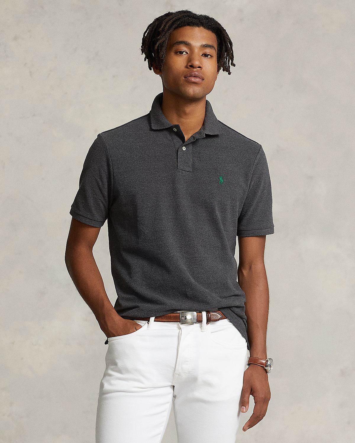 Polo Ralph Lauren Classic Fit Mesh Polo Shirt