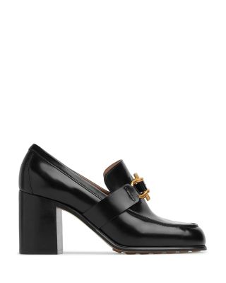 Bottega Veneta Women's Monsieur Hardware Slip On High Heel Pumps