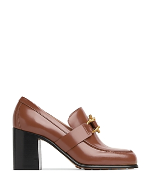 Bottega Veneta Monsieur Bit Loafer Pump In Beige
