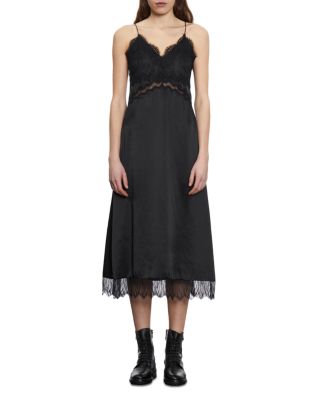 The Kooples - Silk Midi Slip Dress