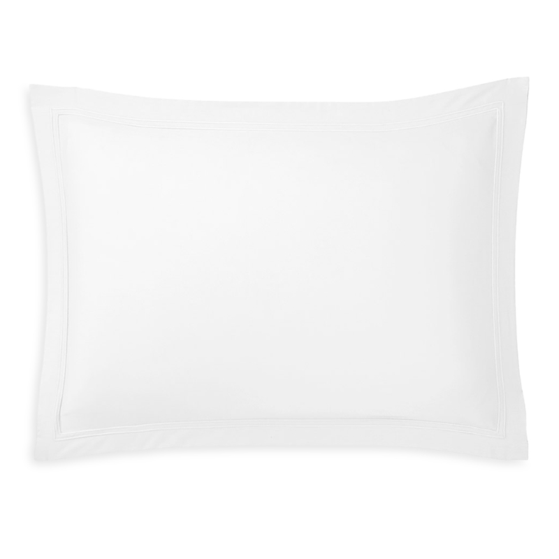 Yves Delorme Triomphe King Sham In Blanc