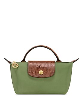Longchamp Le Pliage Green Small Recycled Nylon Top Handle Tote