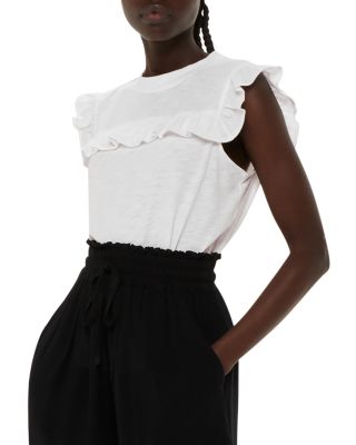 Whistles - Ruffle Trim Tank Top