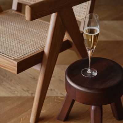 Intermezzo Gold Champagne Glasses, Set of 2 