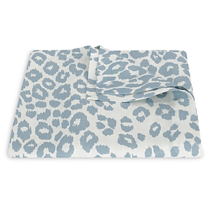 Matouk Iconic Leopard Tablecloth, 144 X 70 In Gray
