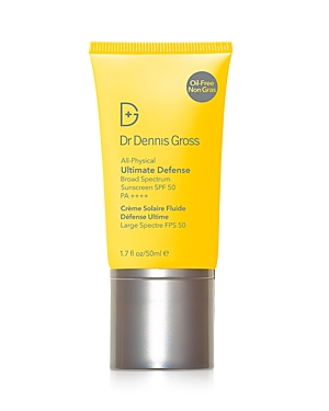 Dr. Dennis Gross Skincare All-Physical Ultimate Defense Broad Spectrum Sunscreen Spf 50 1.7 oz.