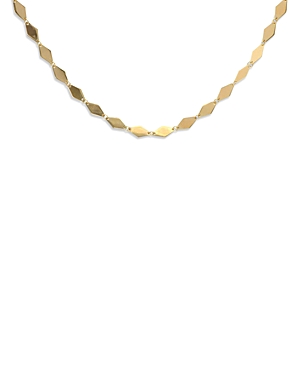 Moon & Meadow 14k Gold Marquise Polished Necklace, 18