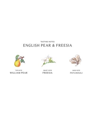 English Pear & Freesia Candle 2.1 oz.