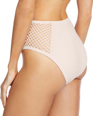 Pua Mesh High Waist Bikini Bottom