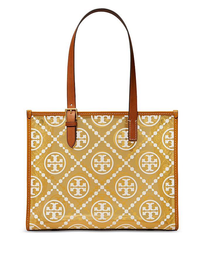 Tory Burch T Monogram Small Clear Tote | Bloomingdale's