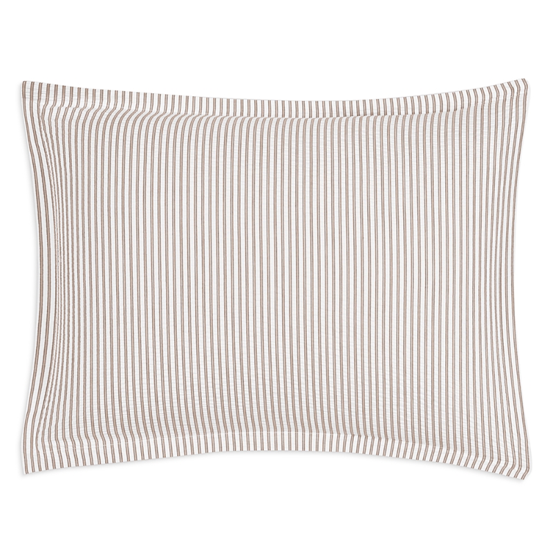 Matouk Matteo Standard Sham In Bark