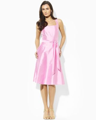 ralph lauren pink silk dress Polo Ralph Lauren Long Silk Slip Dress in Magenta Pink - Size 8