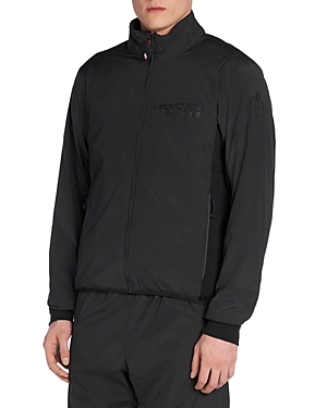 Shop Moncler Doron Zip Front Jacket In Black