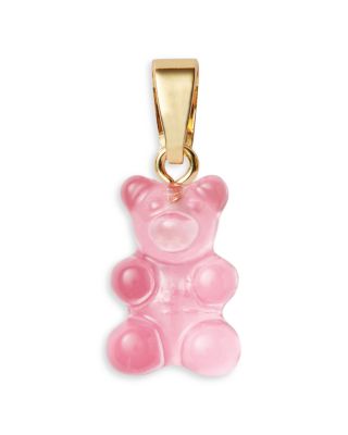 Crystal Haze - Nostalgia Bear Pendant in 18K Gold Plated